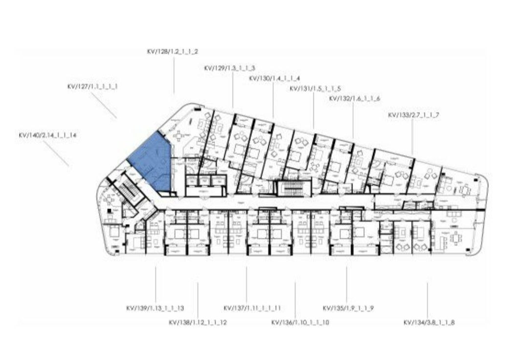 Однокомнатные апартаменты в KANDINSKY Odessa Residence